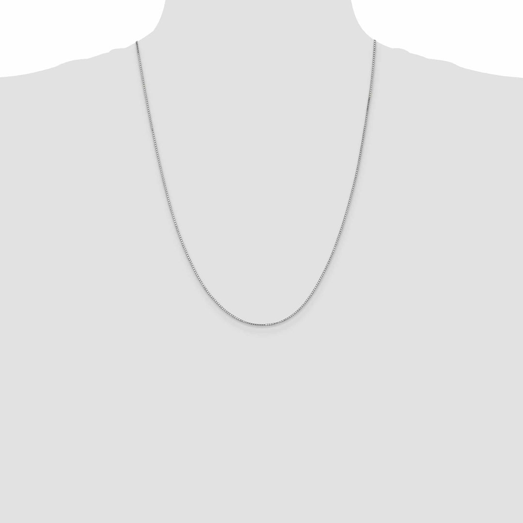 Lovely Rita's Chains 14K White Gold 1.2 mm Box Chain