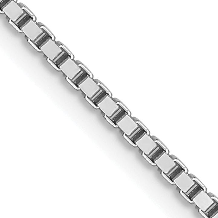 Lovely Rita's Chains 14K White Gold 1.2 mm Box Chain