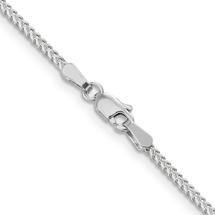Lovely Rita's Chains 14K White Gold 1.25 mm Franco Chain