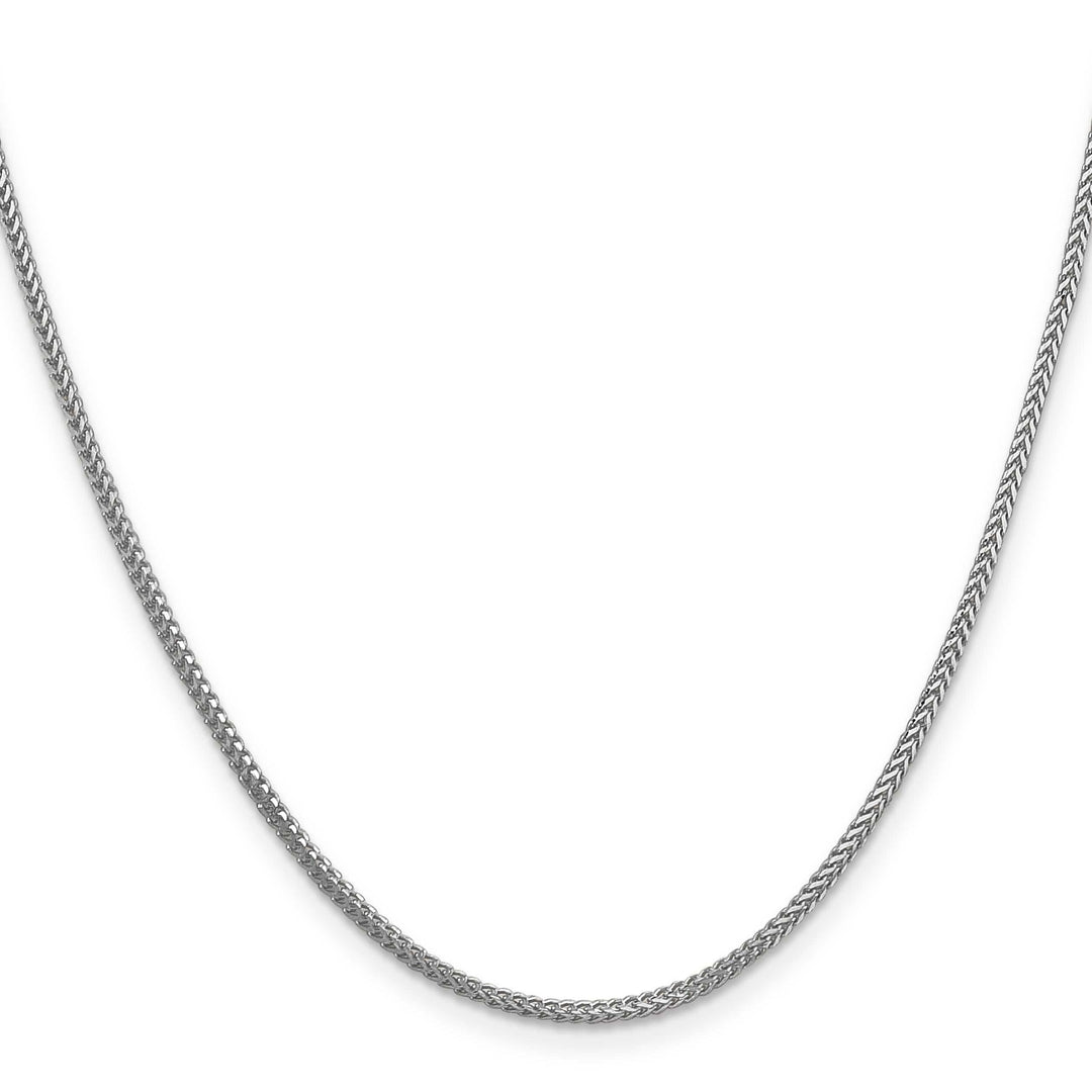 Lovely Rita's Chains 14K White Gold 1.25 mm Franco Chain