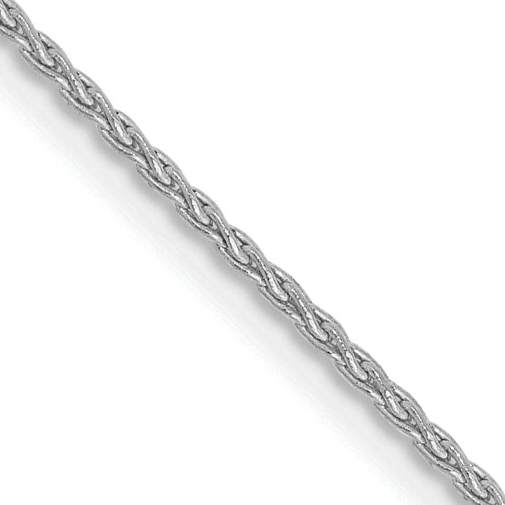 Lovely Rita's Chains 14k White Gold 1.2m Solid Parisian Wheat Chain