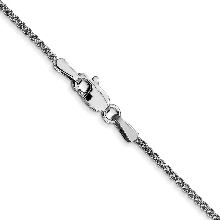 Lovely Rita's Chains 14K White Gold 1.2mm Spiga Wheat Chain
