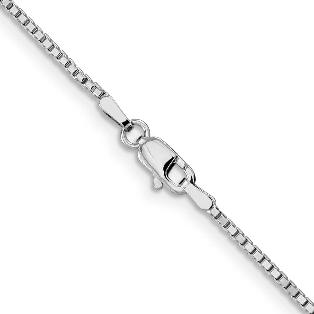 Lovely Rita's Chains 14K White Gold 1.3 mm Box Chain