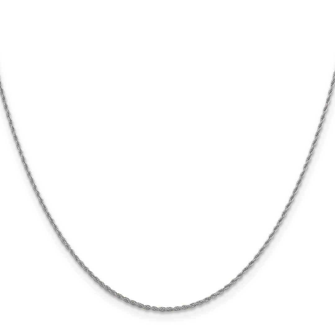 Lovely Rita's Chains 14K White Gold 1.3 mm Pendant Rope