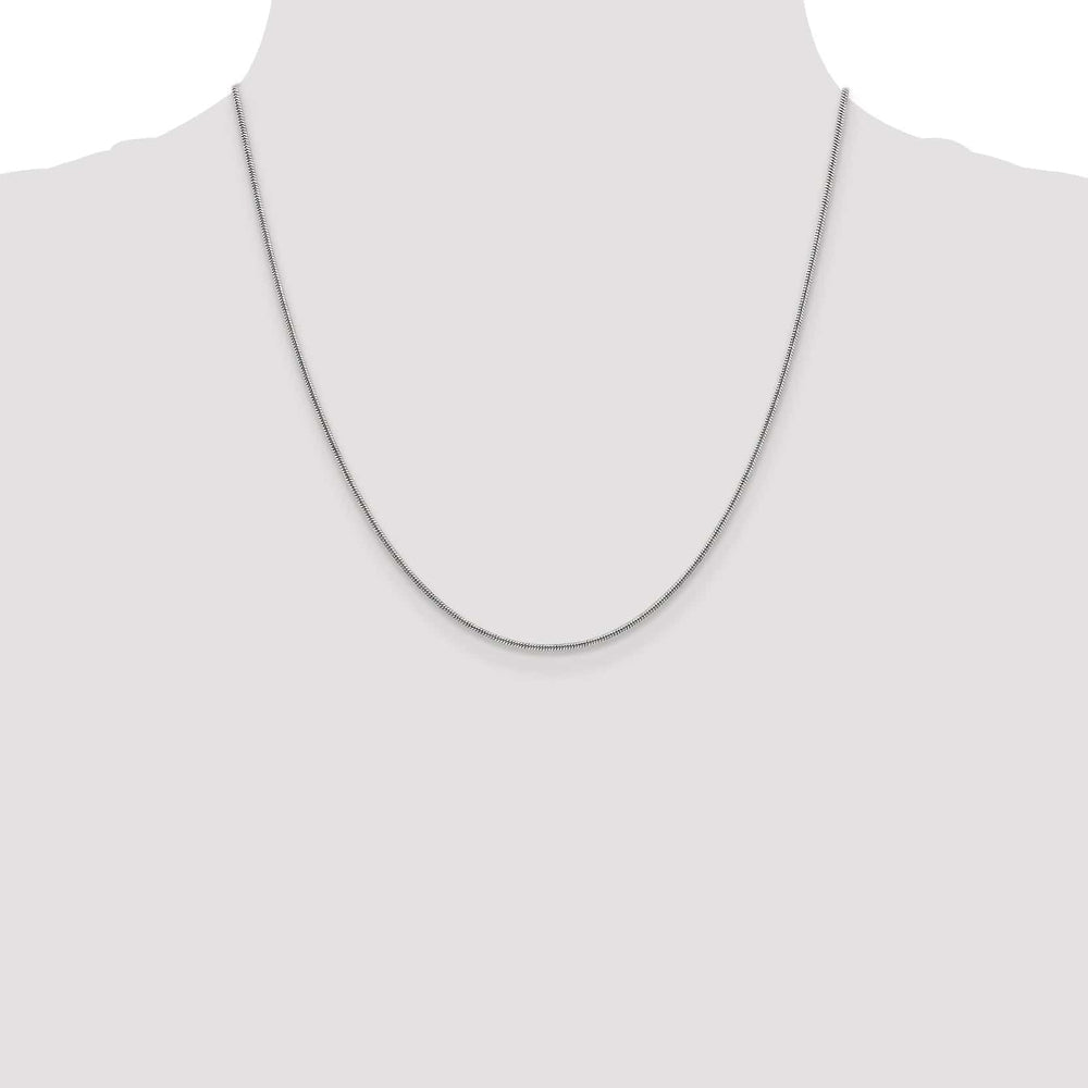 Lovely Rita's Chains 14K White Gold 1.3 mm Snake Chain