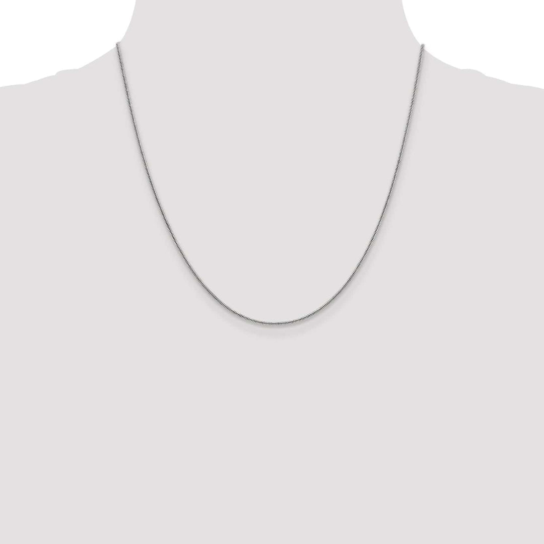 Lovely Rita's Chains 14K White Gold 1.3 mm Snake Chain
