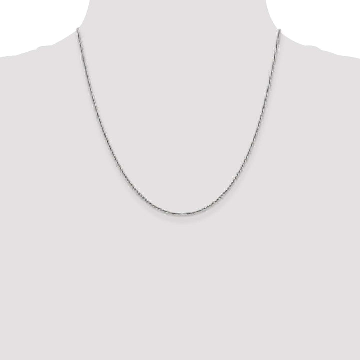 Lovely Rita's Chains 14K White Gold 1.3 mm Snake Chain