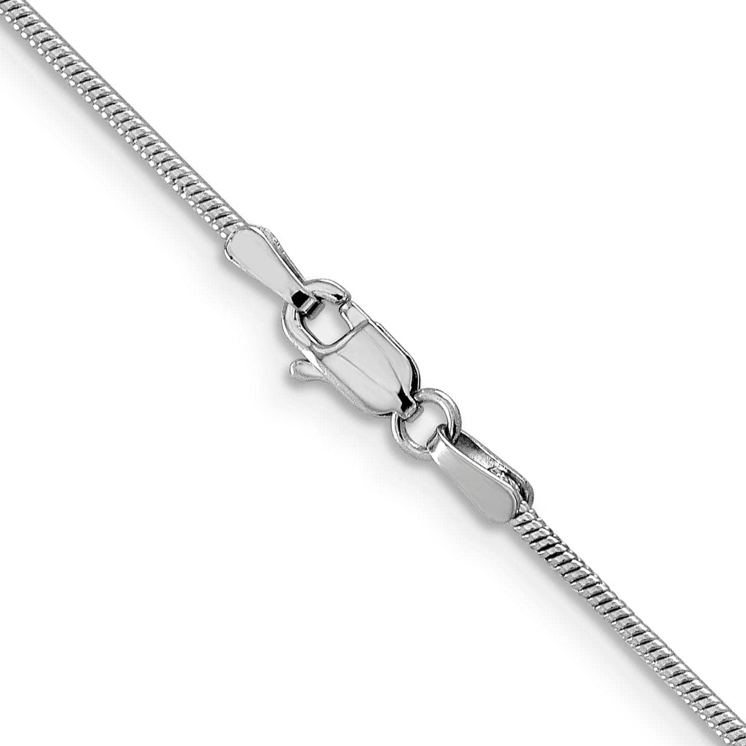 Lovely Rita's Chains 14K White Gold 1.3 mm Snake Chain