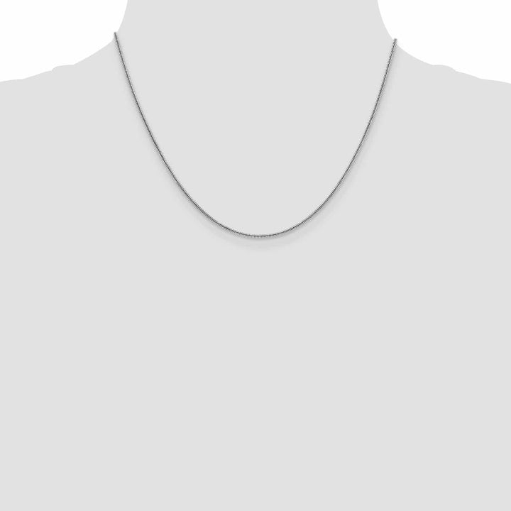 Lovely Rita's Chains 14K White Gold 1.3 mm Snake Chain