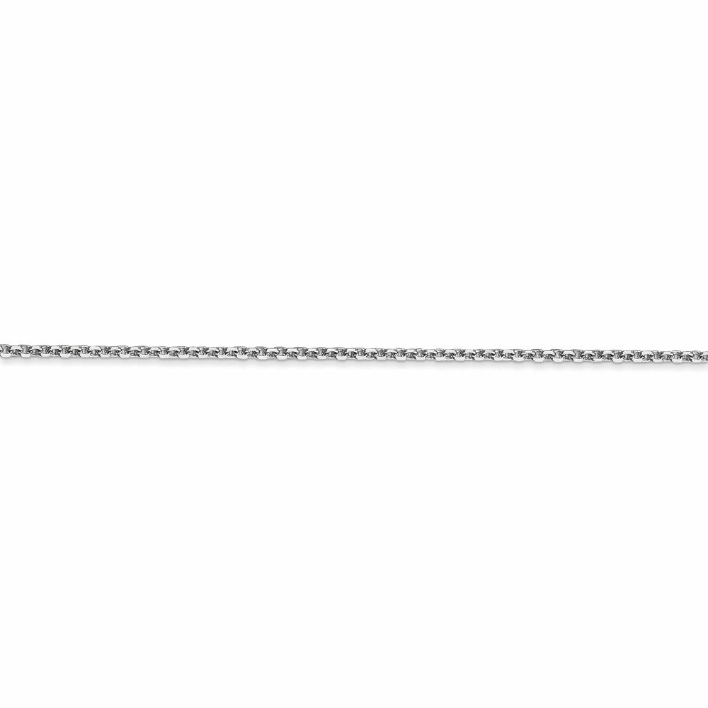 Lovely Rita's Chains 14k White Gold 1.30mm Solid D.C Cable Chain