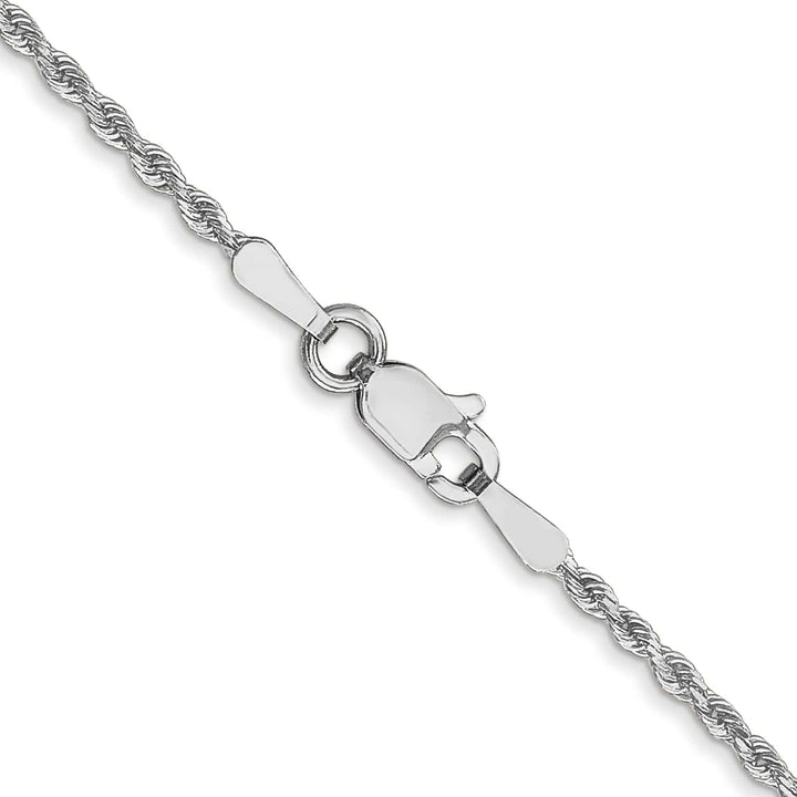 Lovely Rita's Chains 14k White Gold 1.3mm D.C Rope Chain