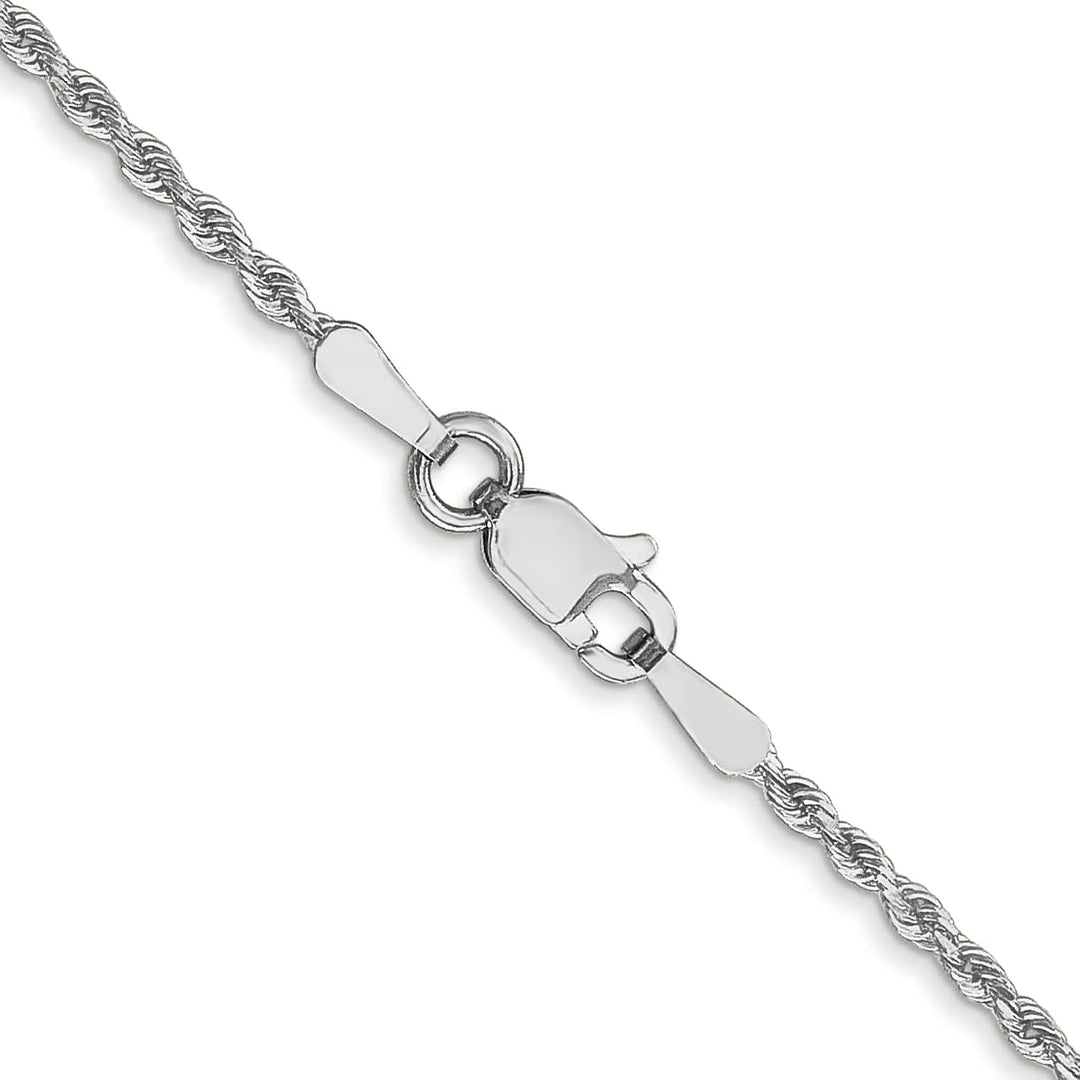 Lovely Rita's Chains 14k White Gold 1.3mm D.C Rope Chain