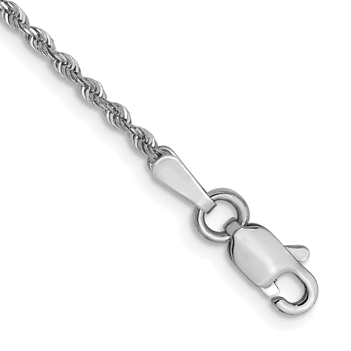 Lovely Rita's Chains 14k White Gold 1.3mm D.C Rope Chain