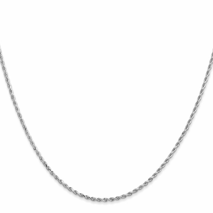 Lovely Rita's Chains 14k White Gold 1.3mm D.C Rope Chain