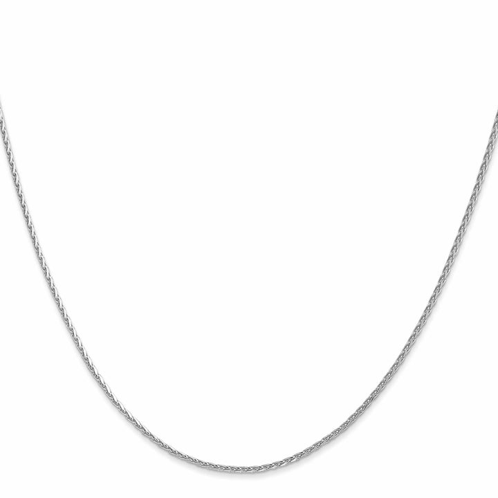 Lovely Rita's Chains 14K White Gold 1.3mm D.C Spiga Wheat Chain