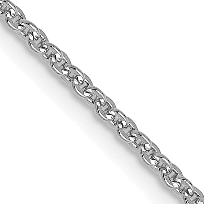 Lovely Rita's Chains 14K White Gold 1.4 mm Flat Cable Chain