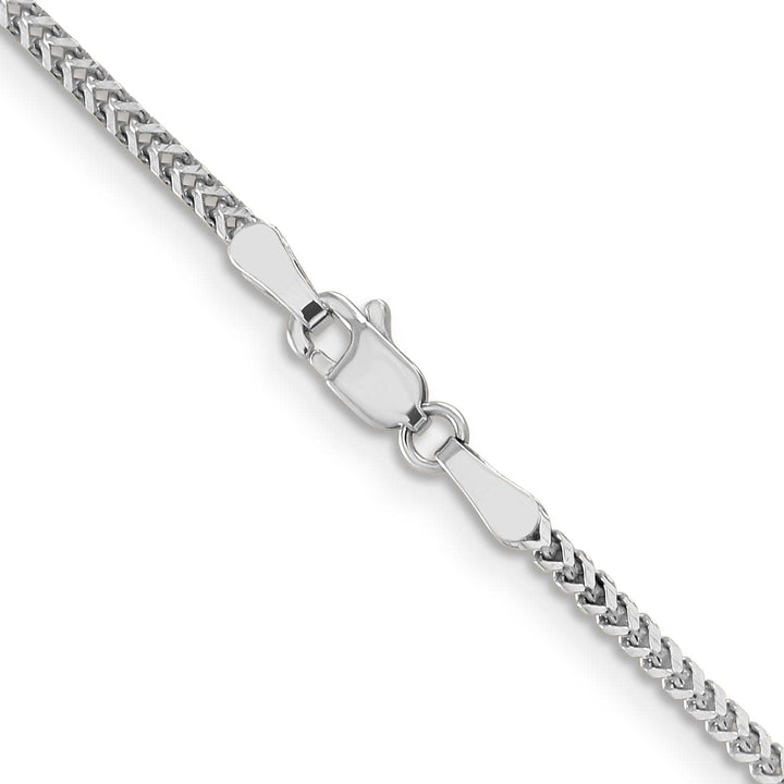 Lovely Rita's Chains 14K White Gold 1.5 mm Franco Chain