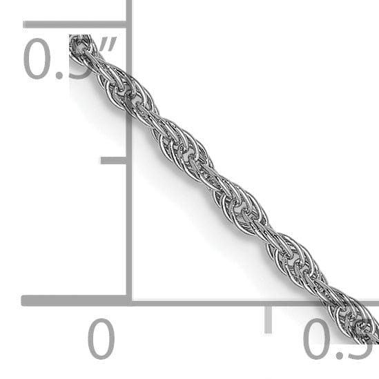 Lovely Rita's Chains 14K White Gold 1.5 mm Pendant Rope