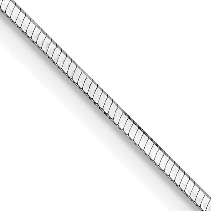 Lovely Rita's Chains 14k White Gold 1.50mm Octagonal Snake Chain