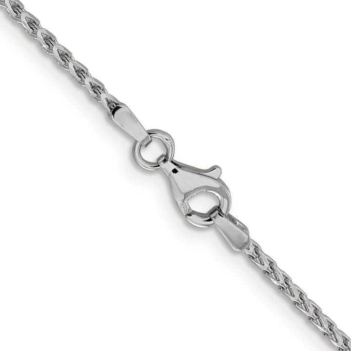 Lovely Rita's Chains 14K White Gold 1.6 mm D.C Open Franco Chain