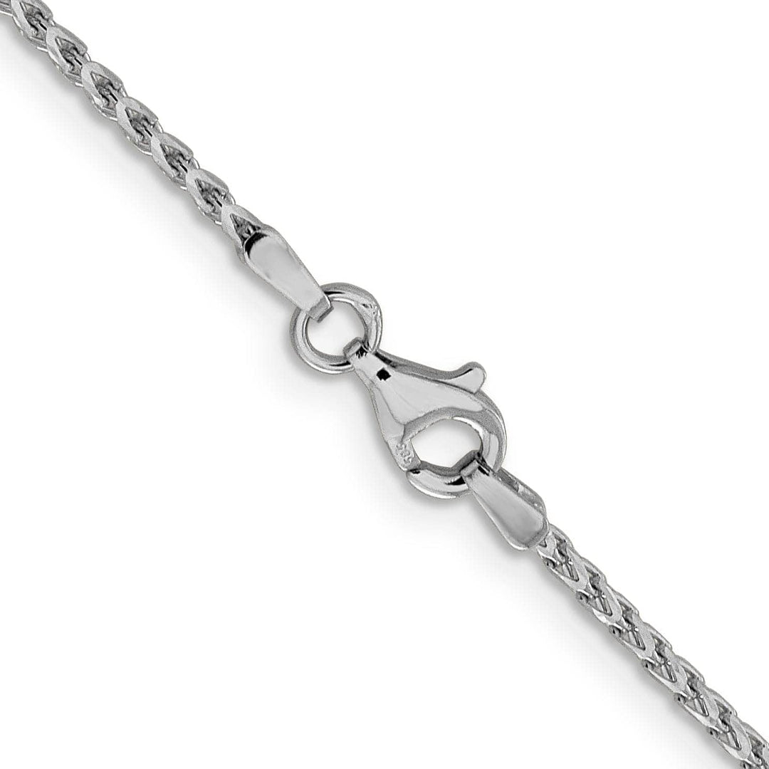 Lovely Rita's Chains 14K White Gold 1.6 mm D.C Open Franco Chain