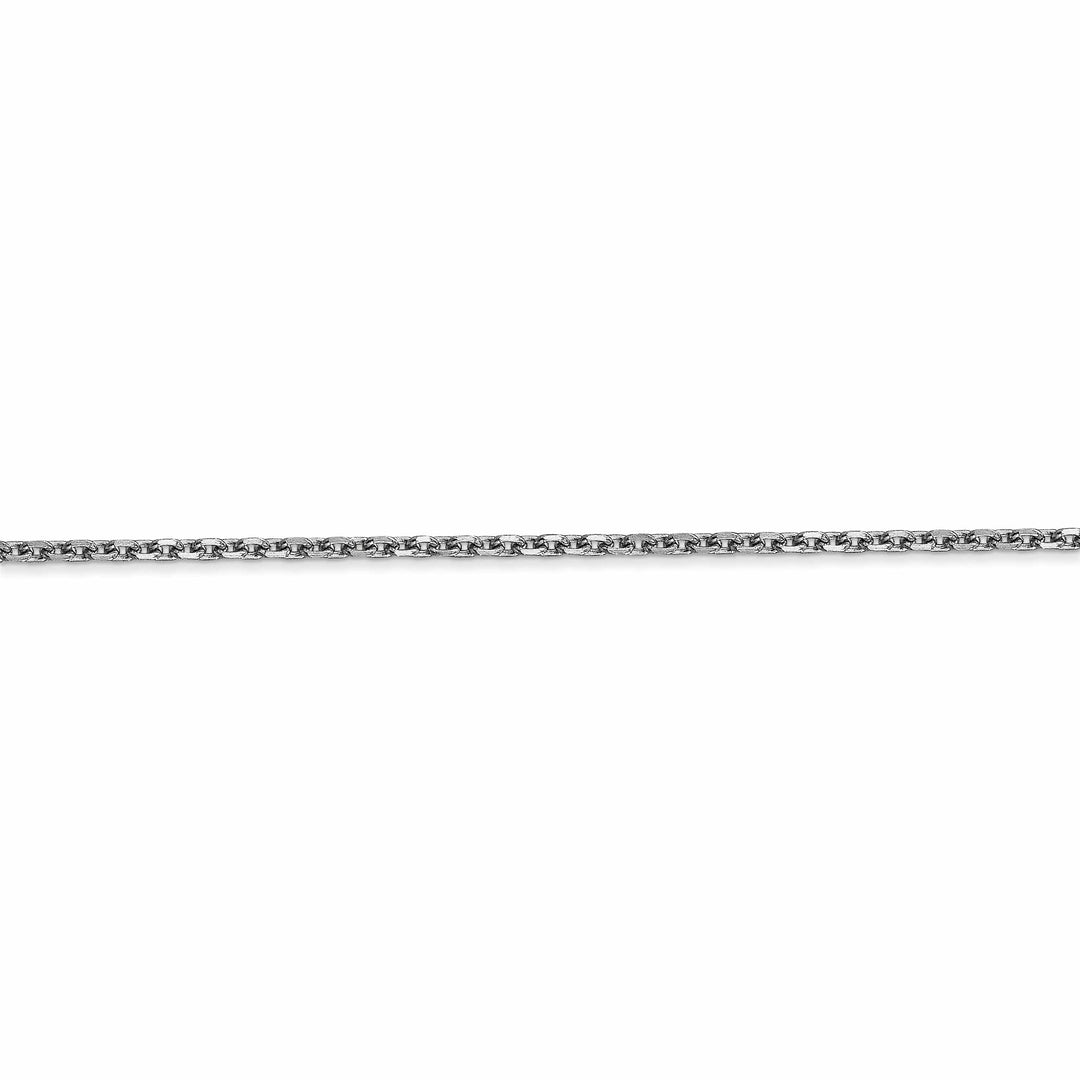 Lovely Rita's Chains 14k White Gold 1.65mm Solid D.C Cable Chain