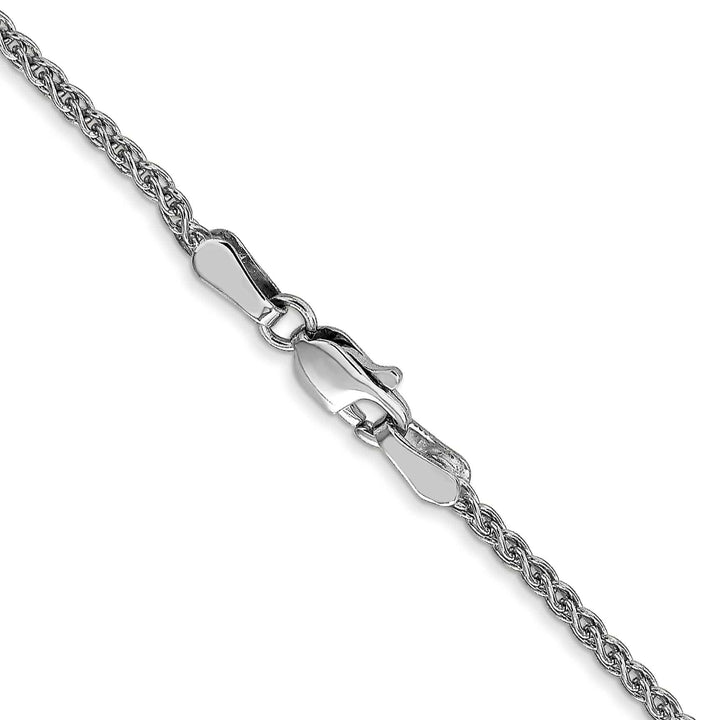 Lovely Rita's Chains 14k White Gold 1.65mm Spiga Wheat Chain