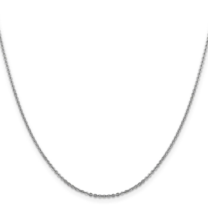 Lovely Rita's Chains 14K White Gold 1.7 mm Flat Cable Chain
