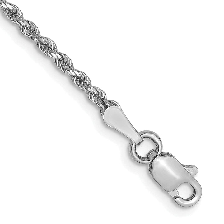 Lovely Rita's Chains 14K White Gold 1.75mm D.C Rope Chain
