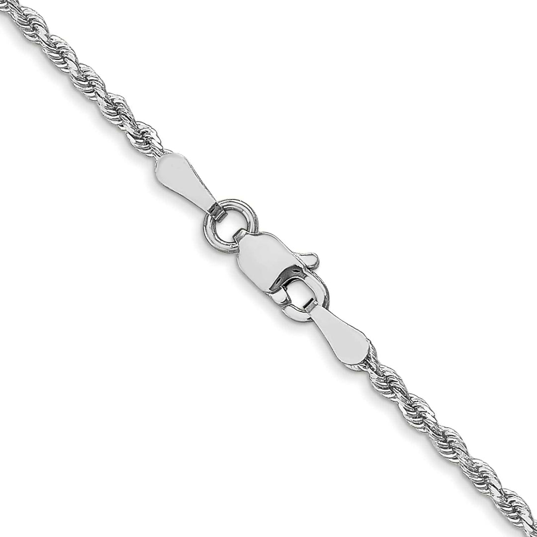 Lovely Rita's Chains 14K White Gold 1.75mm D.C Rope Chain