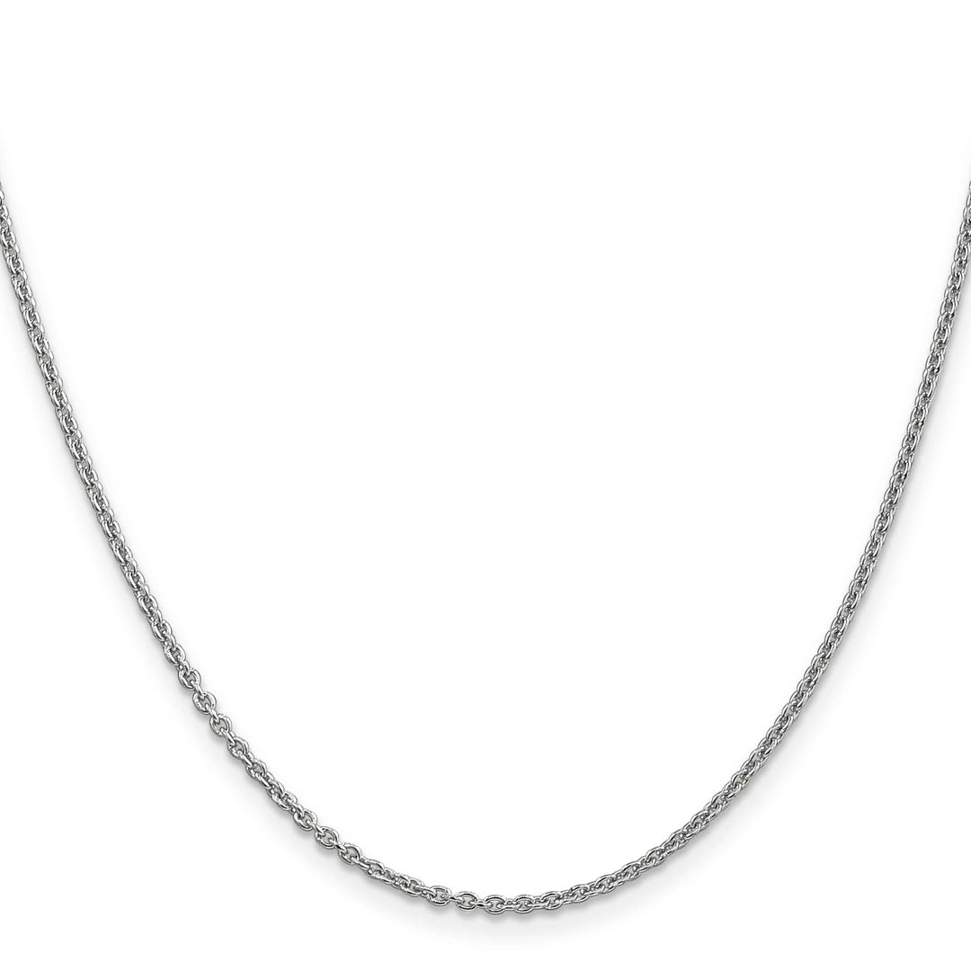 Lovely Rita's Chains 14K White Gold 1.8 m Round Cable Chain