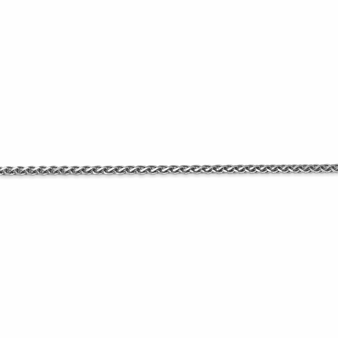 Lovely Rita's Chains 14k White Gold 1.80mm Diamond Cut Spiga Chain
