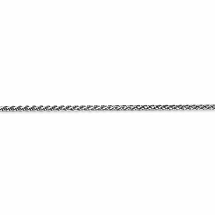 Lovely Rita's Chains 14k White Gold 1.80mm Diamond Cut Spiga Chain