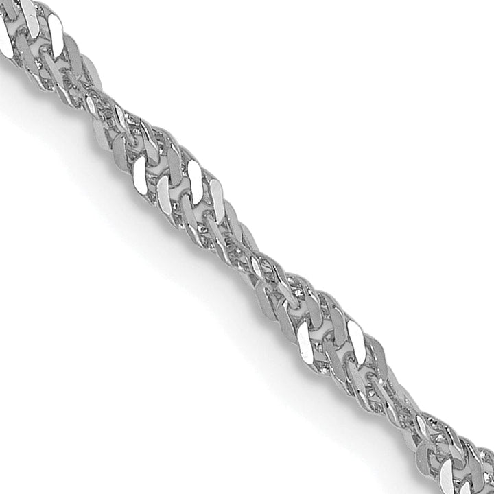 Lovely Rita's Chains 14K White Gold 1.9 mm Singapore Chain