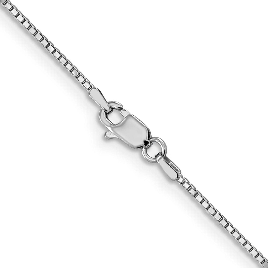Lovely Rita's Chains 14K White Gold 1 mm Box Chain