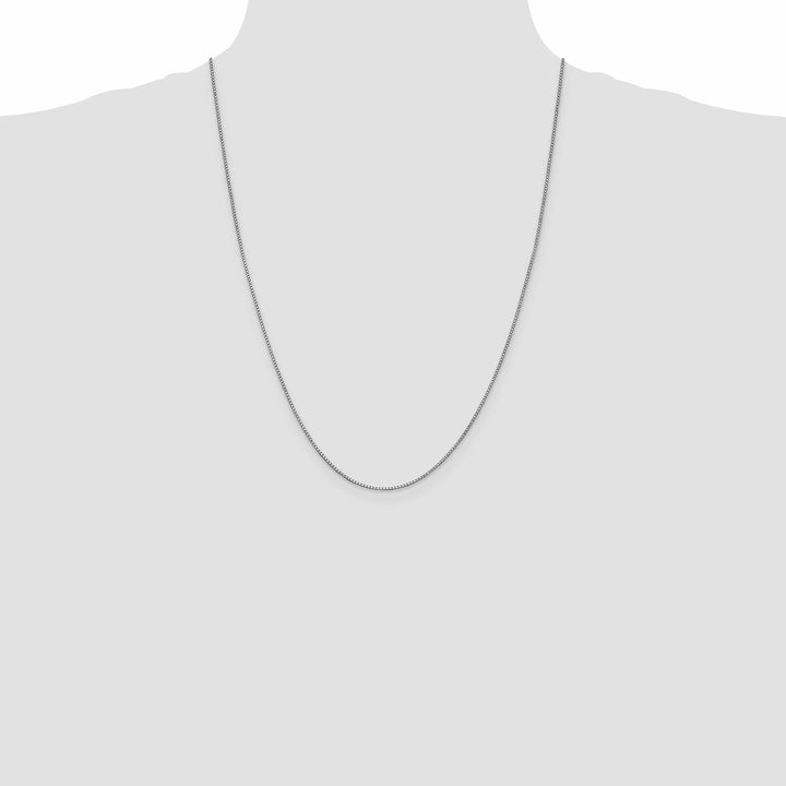 Lovely Rita's Chains 14K White Gold 1 mm Box Chain