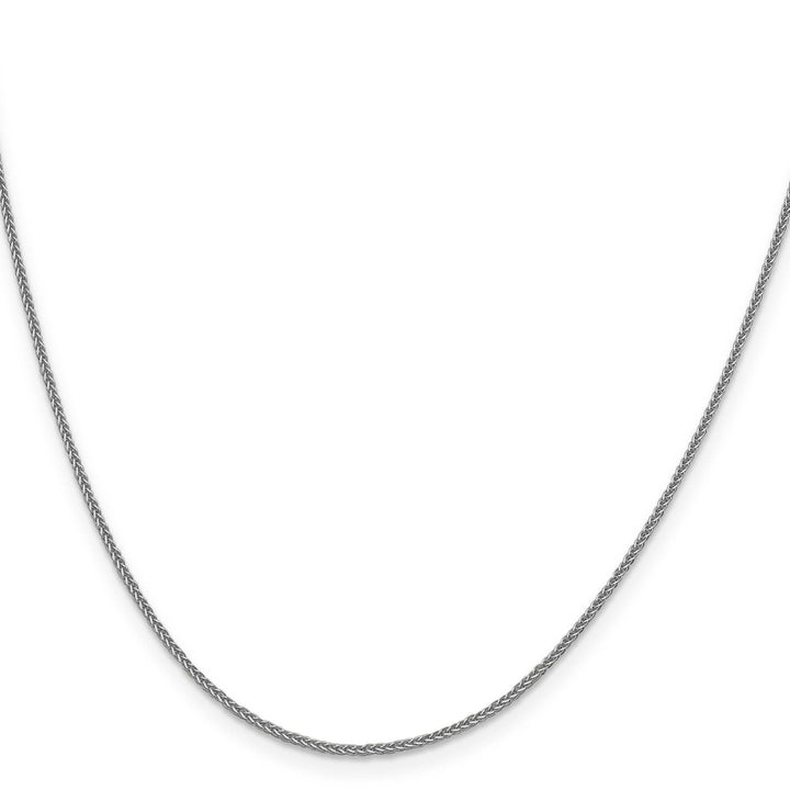Lovely Rita's Chains 14K White Gold 1 mm Quadra Wheat Chain
