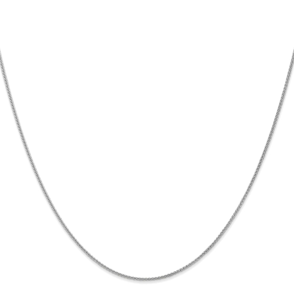 Lovely Rita's Chains 14k White Gold 1mm 9 Wheat Chain