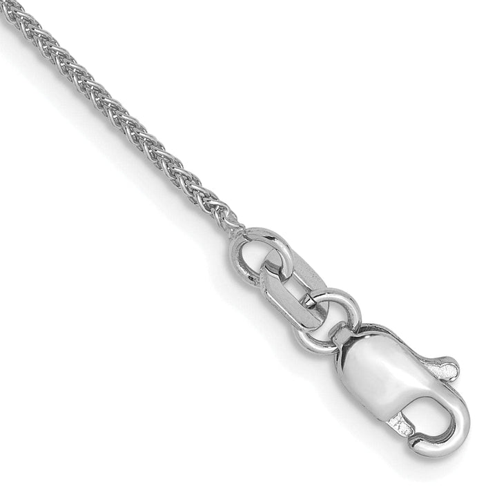 Lovely Rita's Chains 14k White Gold 1mm 9 Wheat Chain