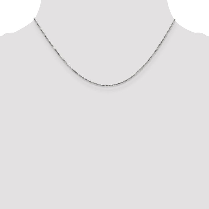 Lovely Rita's Chains 14k White Gold 1mm Spiga Chain