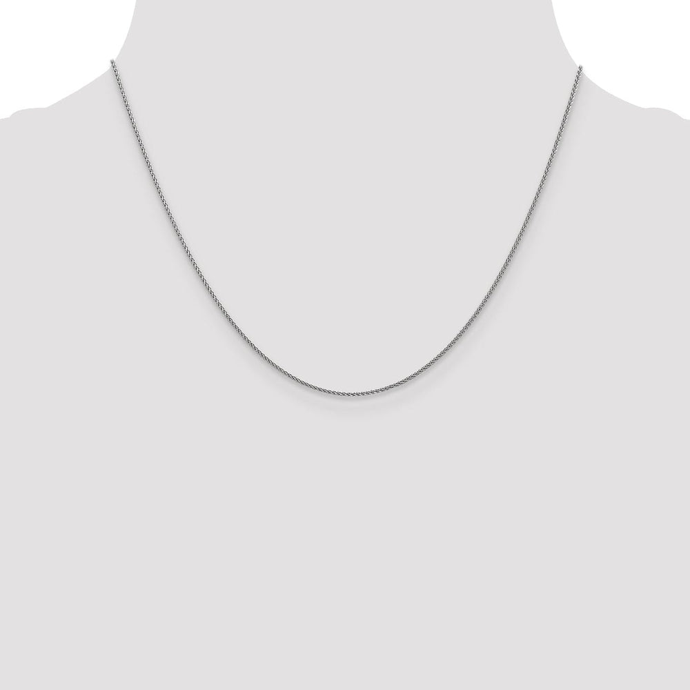 Lovely Rita's Chains 14k White Gold 1mm Spiga Chain