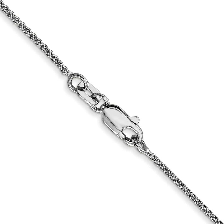 Lovely Rita's Chains 14K White Gold 1mm Spiga Wheat Chain