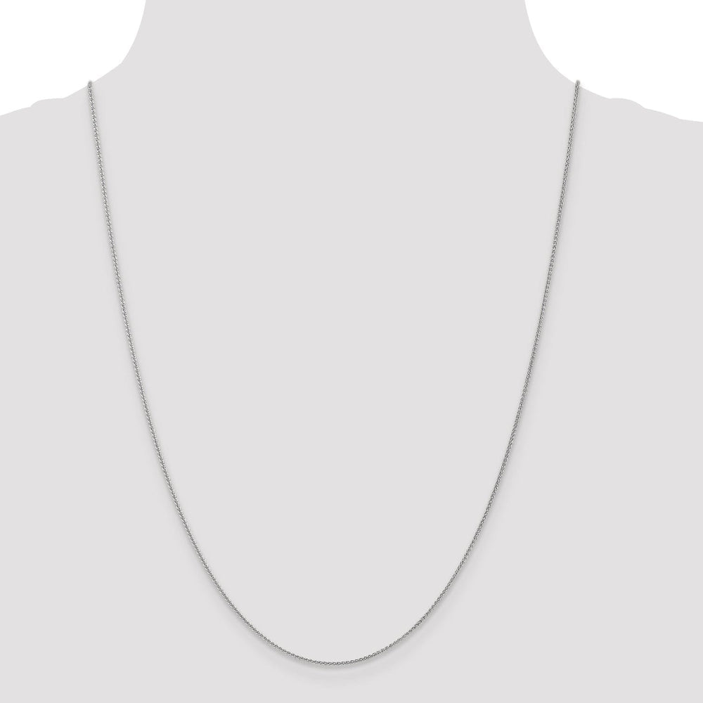 Lovely Rita's Chains 14k White Gold 1mm Spiga Wheat Chain