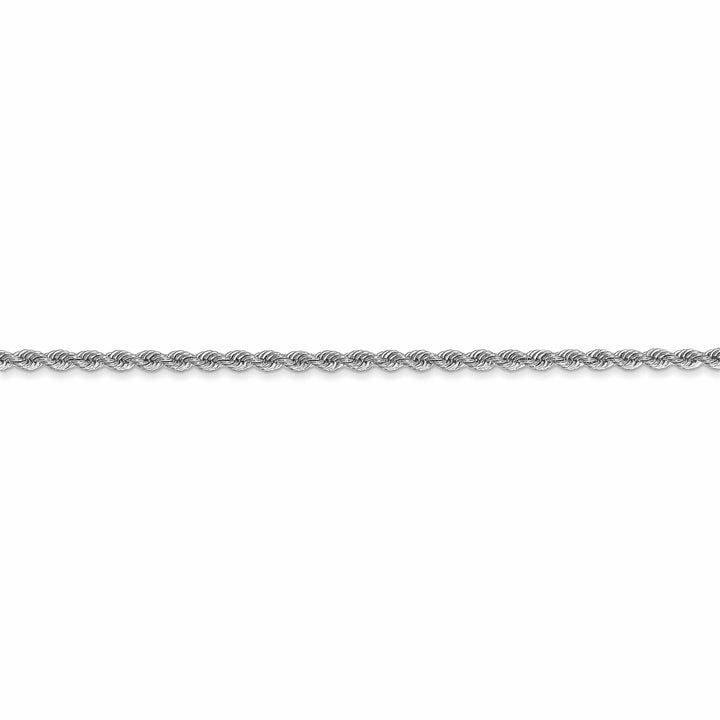 Lovely Rita's Chains 14k White Gold 2.0mm Handmade Rope Chain