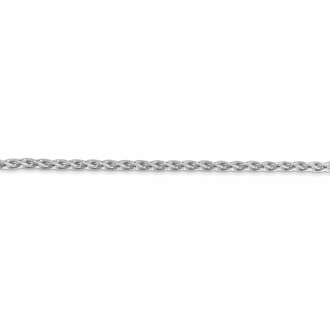 Lovely Rita's Chains 14k White Gold 2.25-mm Parisian Wheat Chain