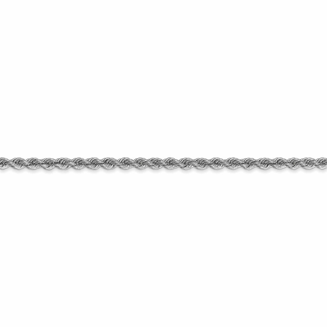 Lovely Rita's Chains 14k White Gold 2.50mm Handmade Rope Chain