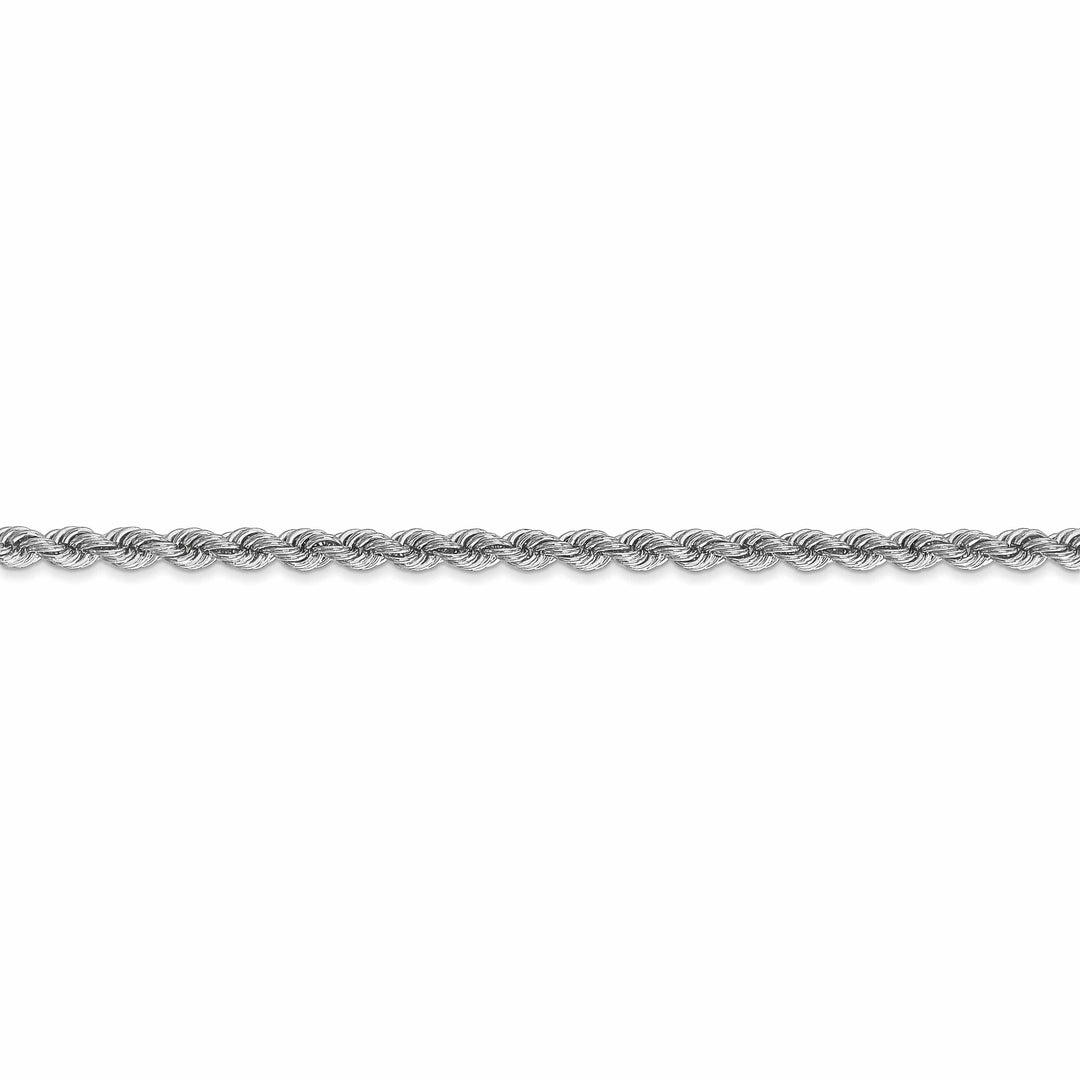Lovely Rita's Chains 14K White Gold 2.75mm Handmade Rope Chain
