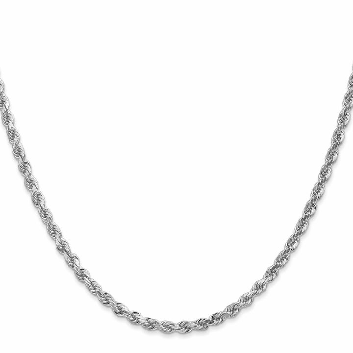 Lovely Rita's Chains 14K White Gold 3.00mm D.C Rope Chain