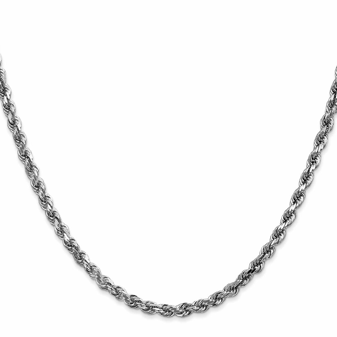 Lovely Rita's Chains 14k White Gold 4.00mm D.C Rope Chain