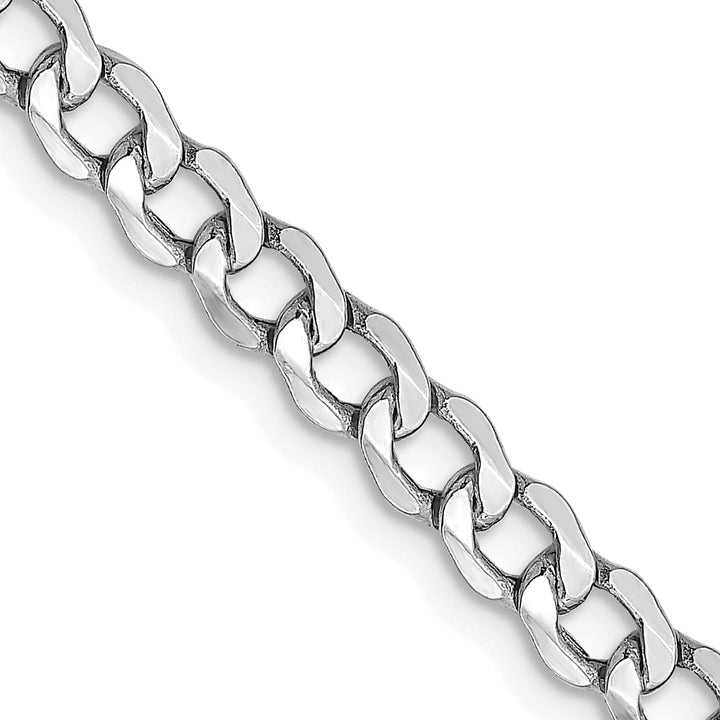 Lovely Rita's Chains 14k White Gold 4.30m Semi Solid Curb Link Chain